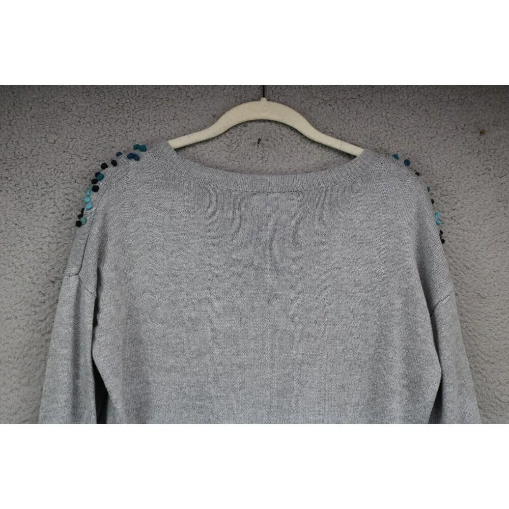 Ruby Moon Anthropology Long Sleeve Pullover Sweater Dress-Medium-Wool Blend-Soft